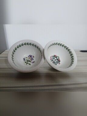 Portmeirion Botanic Garden Round 4" Mini Bowls Set of 2